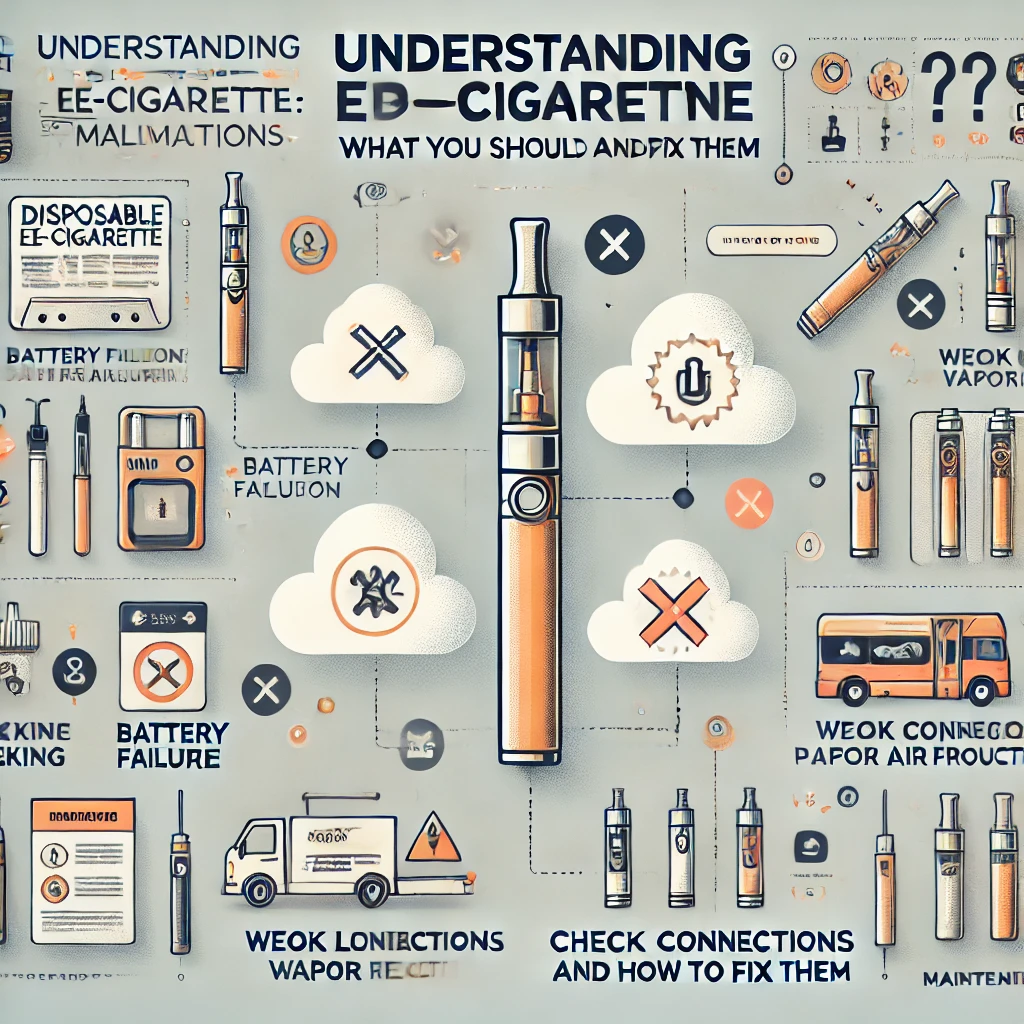 Virker din e-cigaret ikke? Lær hvordan du kan løse det